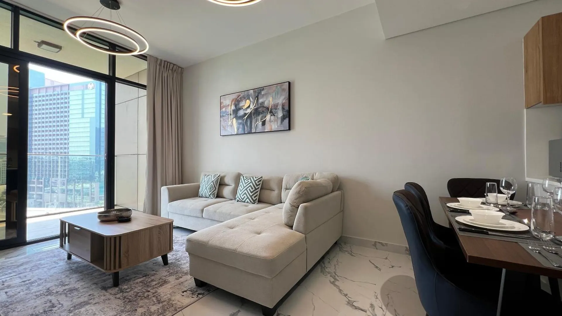 Apartment Ferienwohnung Elegant 3Bdr Vista 1 Al Maryah Abu Dhabi Vereinigte Arabische Emirate